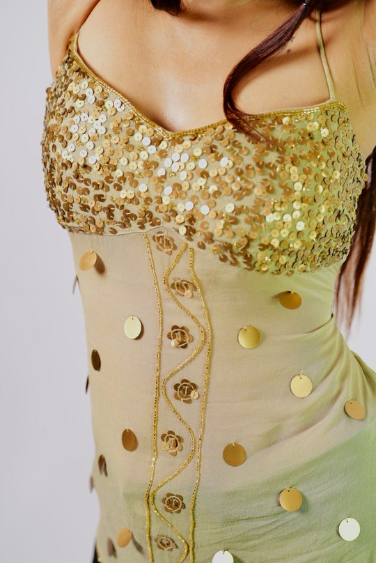 Mastani – Embellished Green Tunic