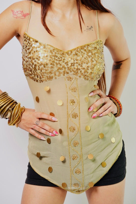 Mastani – Embellished Green Tunic